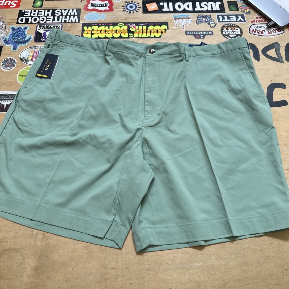 Polo Ralph Lauren Classic 9" Stretch Chino‎ Shorts BIG & TALL Mint NWT 42B